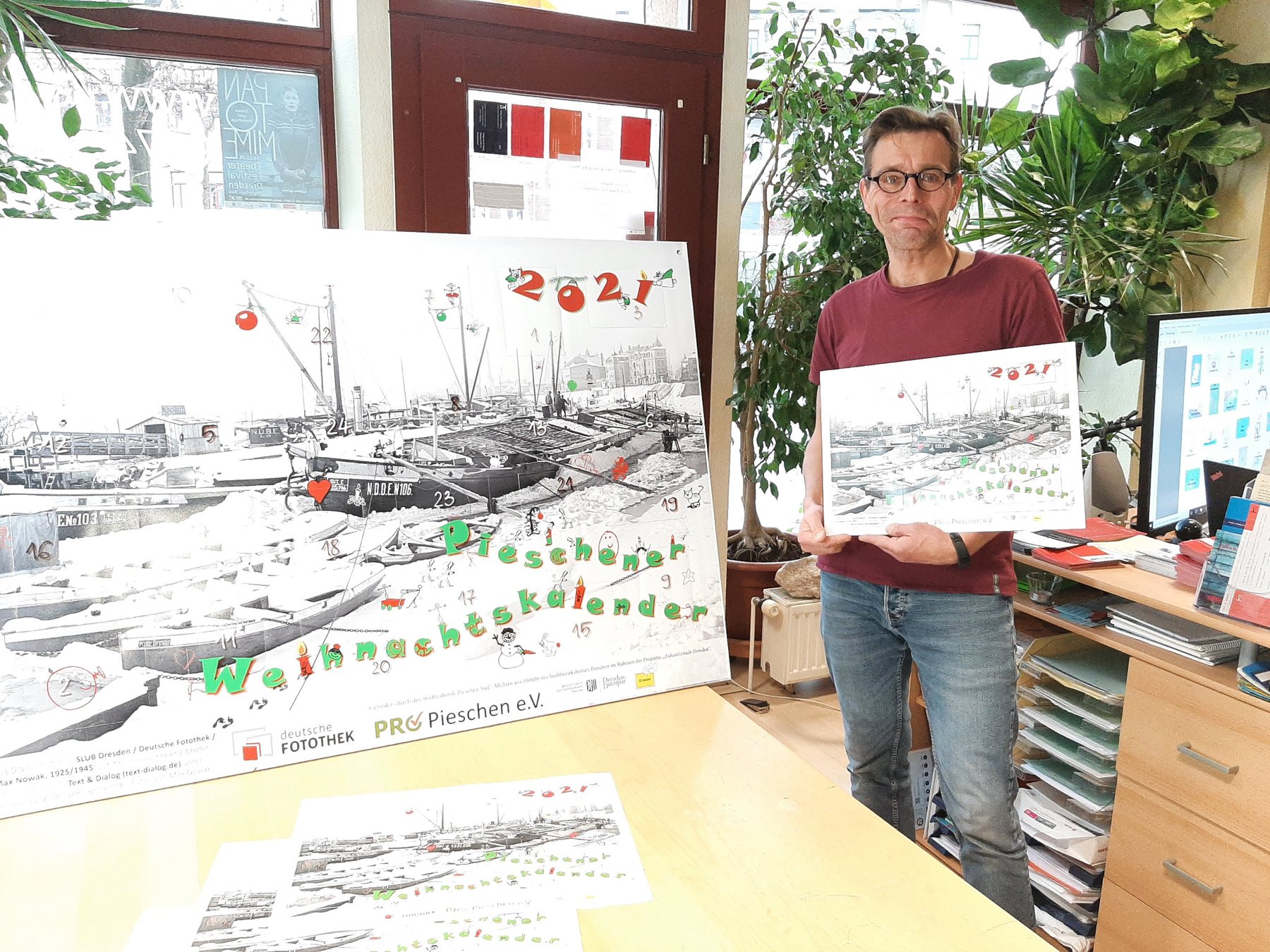 Fertiggestellte Kalender 2021